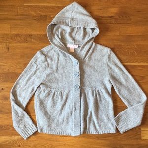 Gray Button Up Cardigan | Size: XL